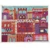 Yair Emanuel Hand Embroidered Challah Cover Colorful Jerusalem