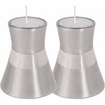 Silver Yair Emanuel Tea Light Candle Holder