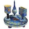Yair Emanuel Hand Painted Wood Havdalah Set - The 7 Species