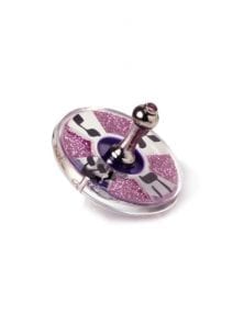 Contemporary Acrylic Dreidel Pink