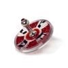 Contemporary Acrylic Dreidel Red 