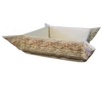 Yair Emanuel Passover Folding Basket for Matzah Oriental Embroider