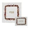 Matzah & Afikoman Set with Jerusalem Embroidered