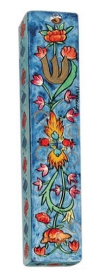 Wooden Mezuzah Oriental