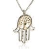 The Tree of Life Hamsa Necklace