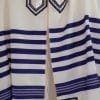 Blue and White Classic Tallit Set