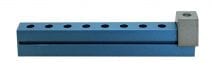 Menorah Hanukkah Aluminum - Turquoise with Silver 
