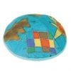 Yair Emanuel Silk Painted Kippah The Twelve Tribes Turquoise