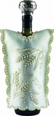Wine Bottle Cover with Wheat