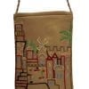 Gold Jerusalem Passport Bag By Yair Emanuel