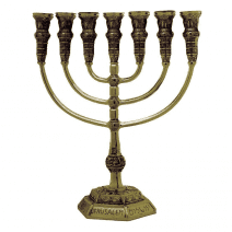 7-Branch-Menorah-Temple-Replica-85-Brass-Jerusalem-Israel-Gift-152753489019