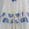 Menorah Hand Painted SIlk Tallit