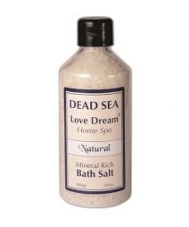 Dead Sea Mineral Rich Bath Salt Natural -Collection Love Dream 400gr 
