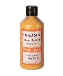 Ein Gedi Mineral Rich Bath Salt Orange Blossom -Collection Love Dream, Dead Sea Cosmetics | Holy Land Web Store