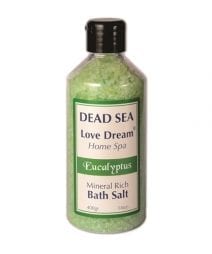 Ein Gedi Mineral Rich Bath Salt Eucalyptus-Collection Love Dream, Dead Sea Cosmetics | Holy Land Web Store