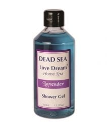 Dead Sea Mineral Bath & Shower Gel Perfumed Lavender -Collection Love Dream 360 ml.
