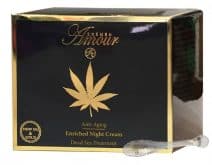 Dead Sea Mineral Hemp Oil & Gold Anti Aging Gold Gravity Mask (50 ml.)