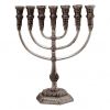 Menorah Knesset Design - Pewter