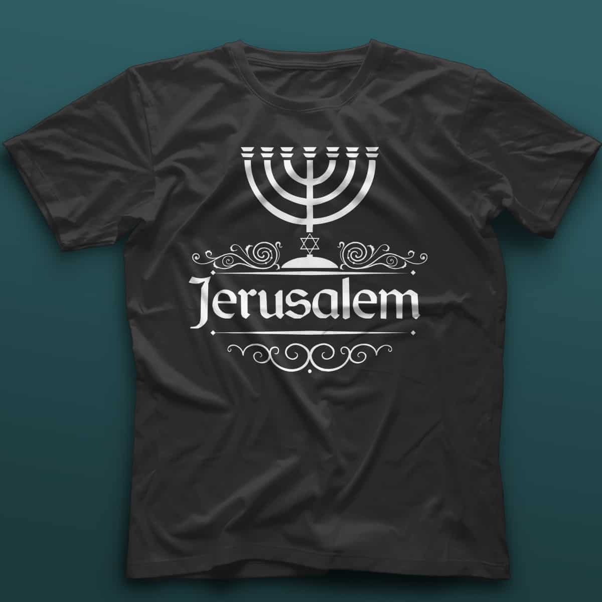 Terminal kan opfattes Født Jerusalem T-Shirt Exclusive - Holy Land WebStore
