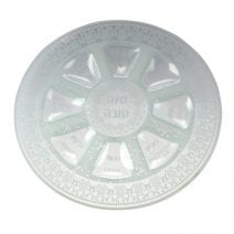 Rosh Hashanah  Seder Plate Ornaments in White