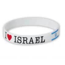 I love Israel Rubber Bracelet