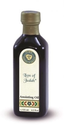 Lion of Judah Anointing Oil (125 ml.)Cobalt Blue Bottle