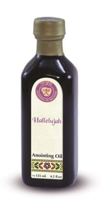 Hallelujah Anointing Oil (125 ml.)Cobalt Blue Bottle