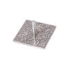 Yair Emanuel Flat Dreidel Metal Cutout - Pomegranates Silver