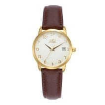 Hebrew Letters Judaica Wrist Watch 16-6654-381-06