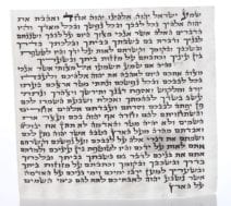 Jewish Mezuzah Scroll Kosher Parchment (12cm / 4.7")