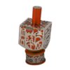 Medium Dreidel Jerusalem - Orange