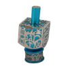 Medium Dreidel Jerusalem - Turquoise