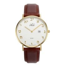 Hebrew Letters  Wrist Watch 18-3794-381-06