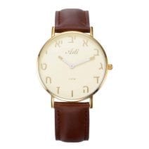 Hebrew Letters  Wrist Watch 15-043G-341-060