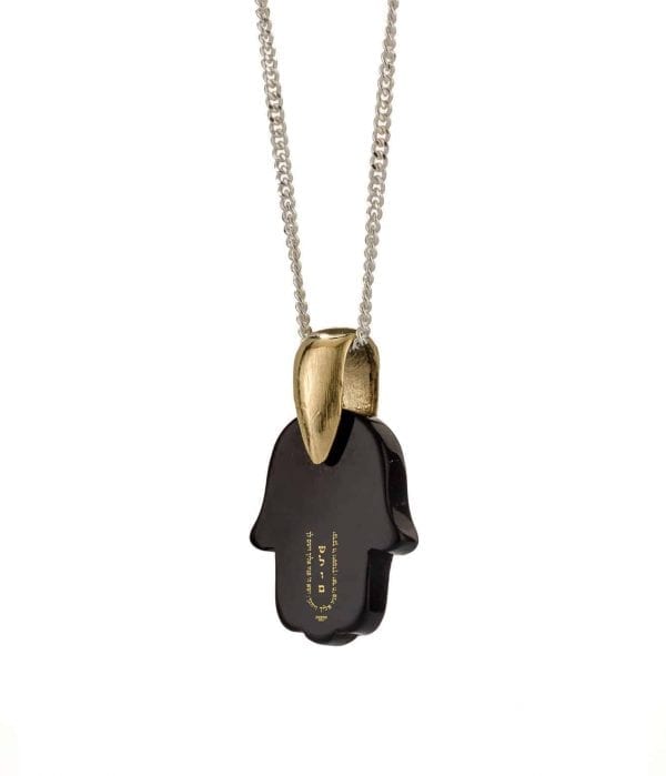 Kabbalah-Jewelry-Onyx-Stone-Hamsa-with-Gold-Star-of-David-152446207745-3