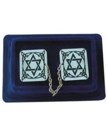 Tallit Clips Star of David