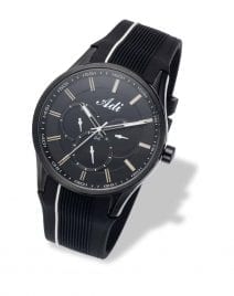 Adi Watches Men's Sport Black and White Wrist Watch Citizen Mechanism Quartz