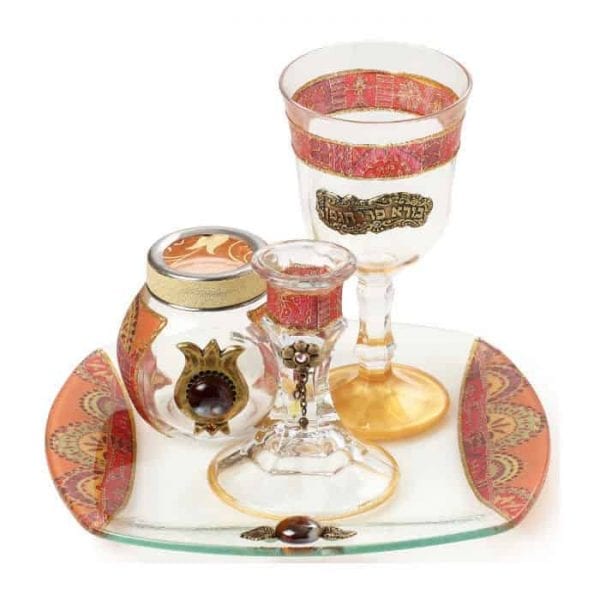Havdalah-Set-Artistically-Designed-Hand-Painted-with-Colorful-Mosaic-Lily-Art-162592336679
