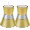 Tea Light Candle Holder in Gold and  Silver